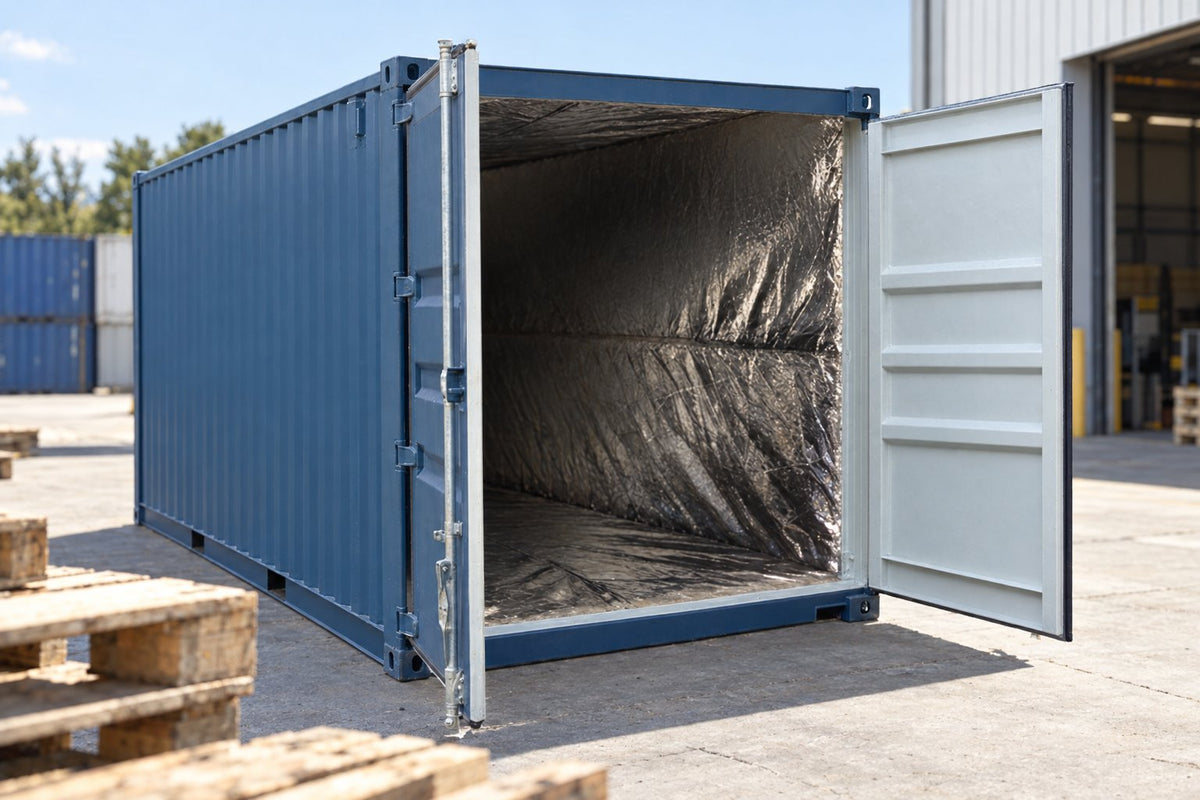 Container liner o aislamiento de contenedor: qué significan