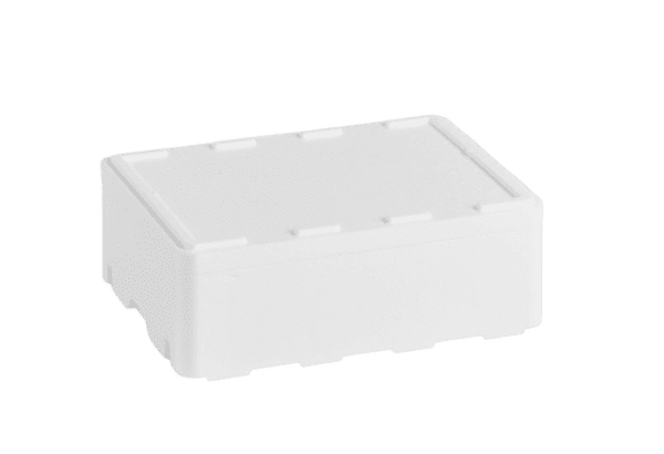 EPS doos 9 L, 400x300x127 mm – 1 pallet (180 stuks)