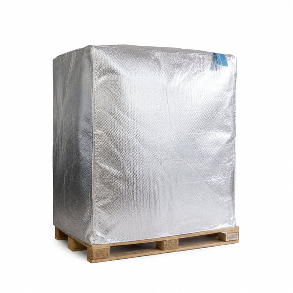 funda aislante térmica para palé bloque 120 x 100 x 150 cm