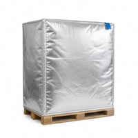 Funda térmica aislante para palé industrial 120 x 100 x 150 cm (doble capa)