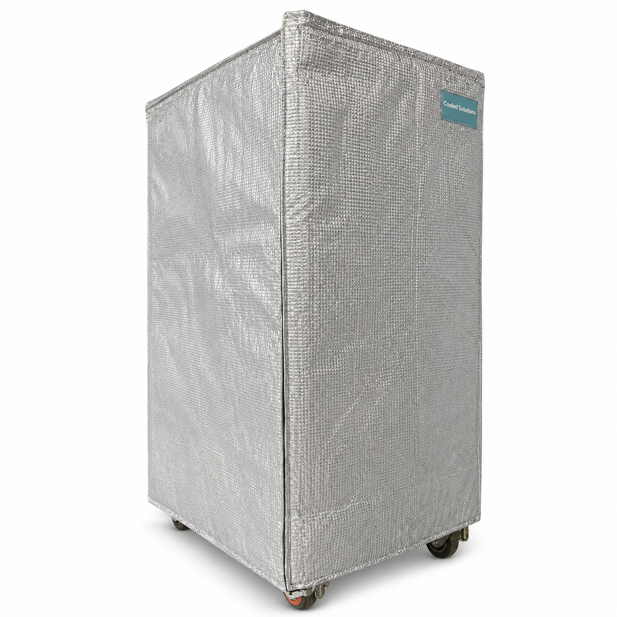 funda isotérmica cubre pallet reutilizable para roll container 85 x 70 x 150 cm sin abertura