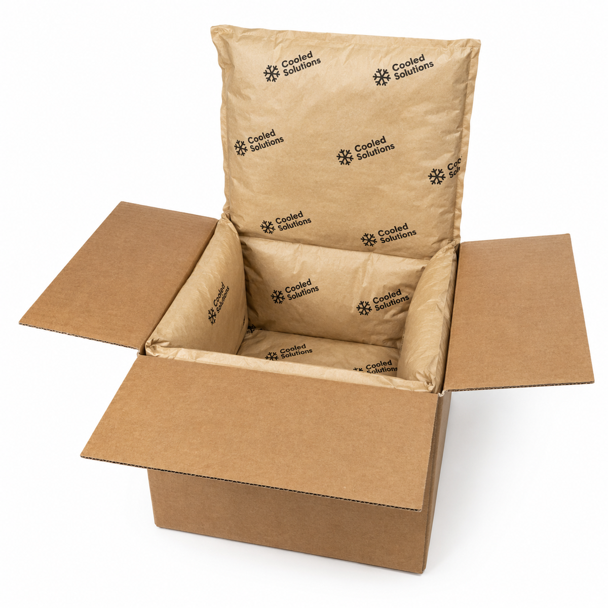 caja aislante (S) 250 x 250 x 250 mm — completa incl. 2 Isoliners