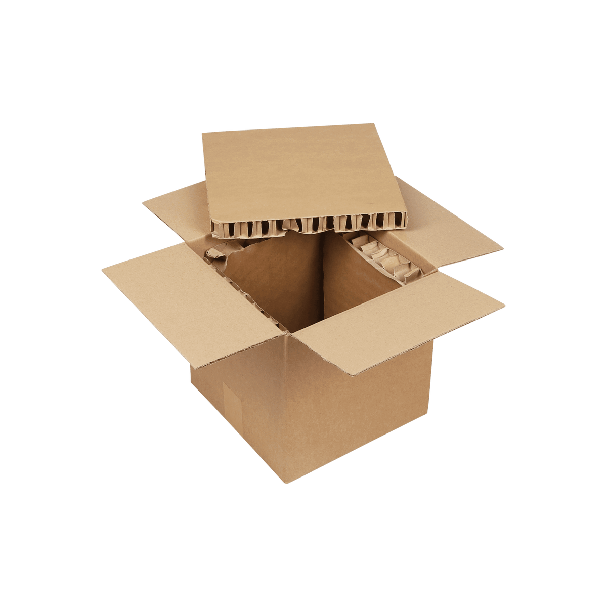 Honingraad isolatiedoos 300 x 300 x 300 mm – 100% recyclebaar karton