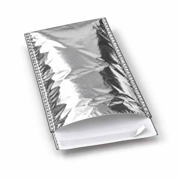 Bolsa isotérmica 25 x 35 cm, 2 capas + tira adhesiva
