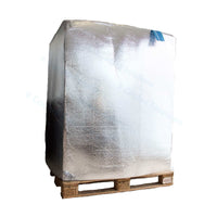 Geïsoleerde bodem blok pallet (130 x 150 cm)